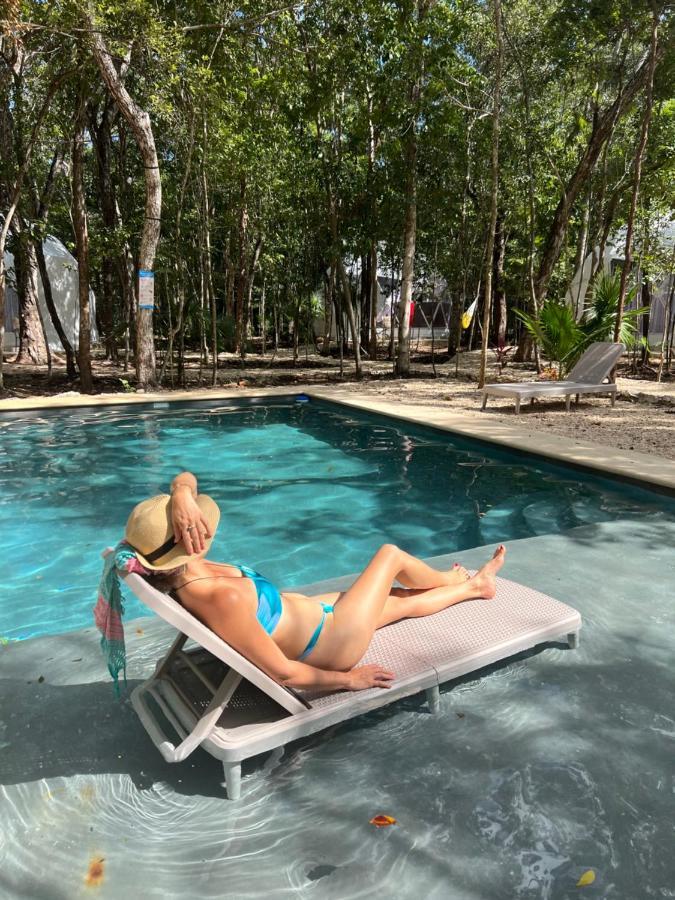 Glamping Mayan Glam Tulum Exterior foto