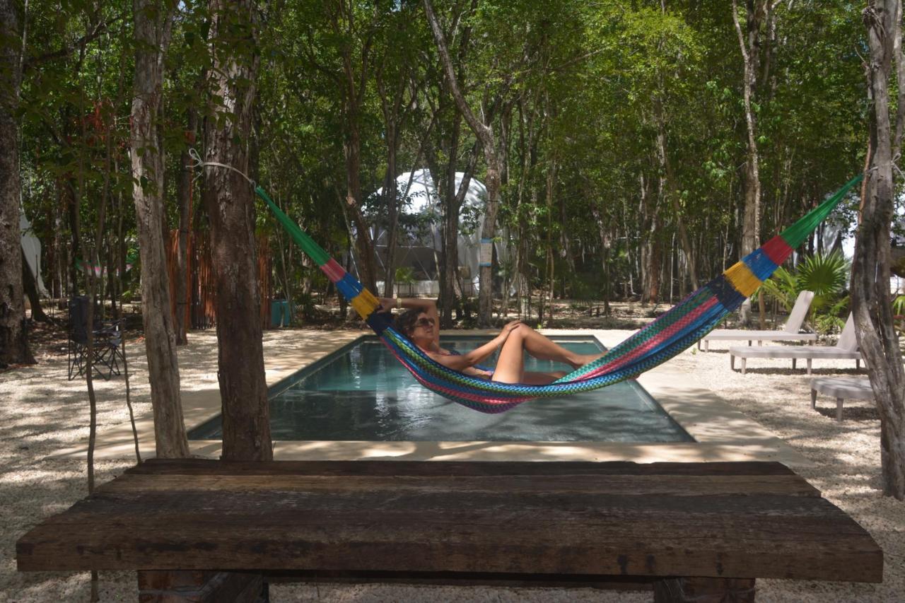 Glamping Mayan Glam Tulum Exterior foto