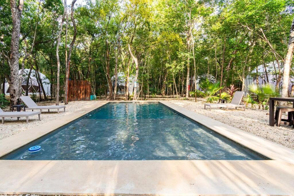 Glamping Mayan Glam Tulum Exterior foto